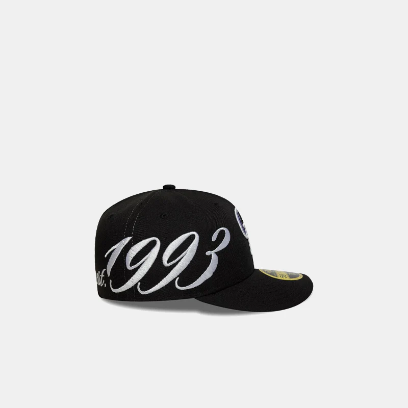 Colorado Rockies MLB Est Script Black Low Profile 59FIFTY Fitted Cap - Image 4