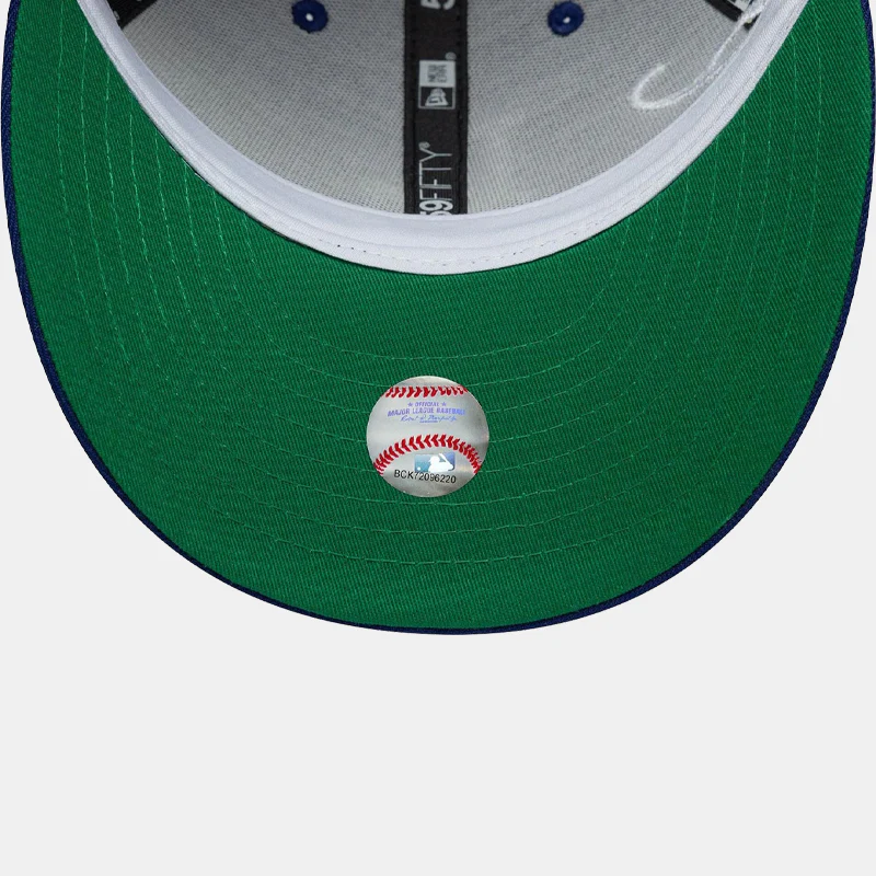 LA Dodgers MLB Est Script Dark Blue Low Profile 59FIFTY Fitted Cap - Image 6