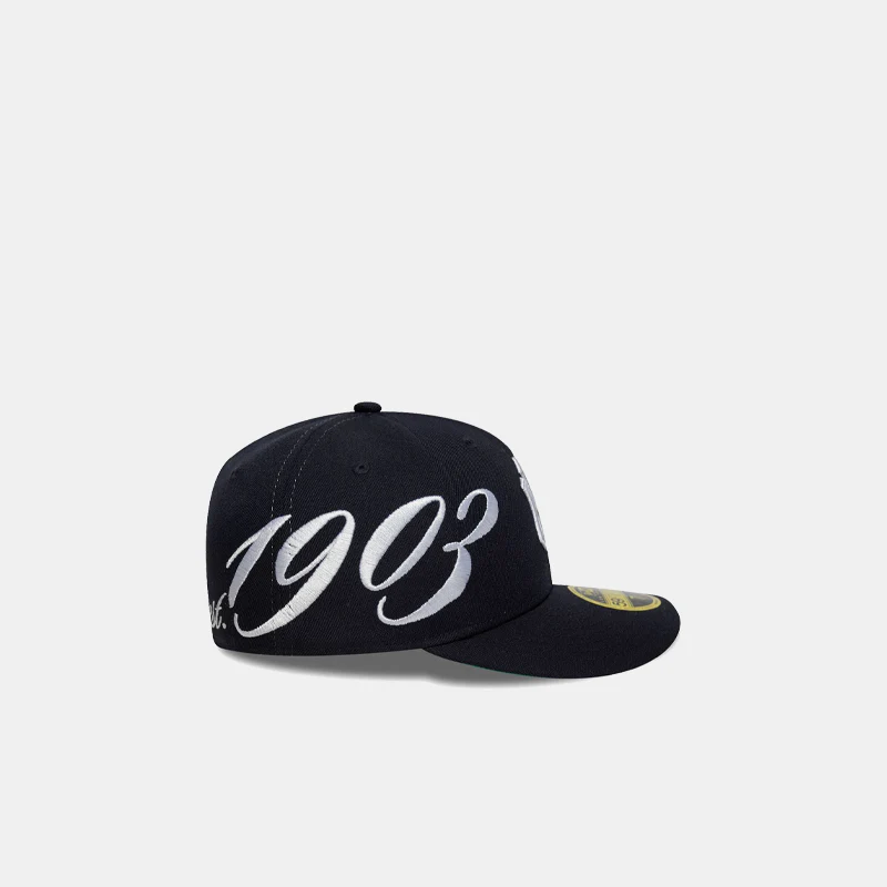 New York Yankees MLB Est Script Navy Low Profile 59FIFTY Fitted Cap - Image 4