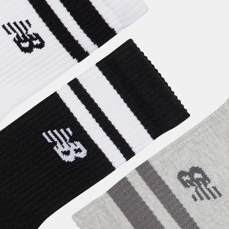 NB Active Premium Stripe Crew Socks 3 Pack - Image 3