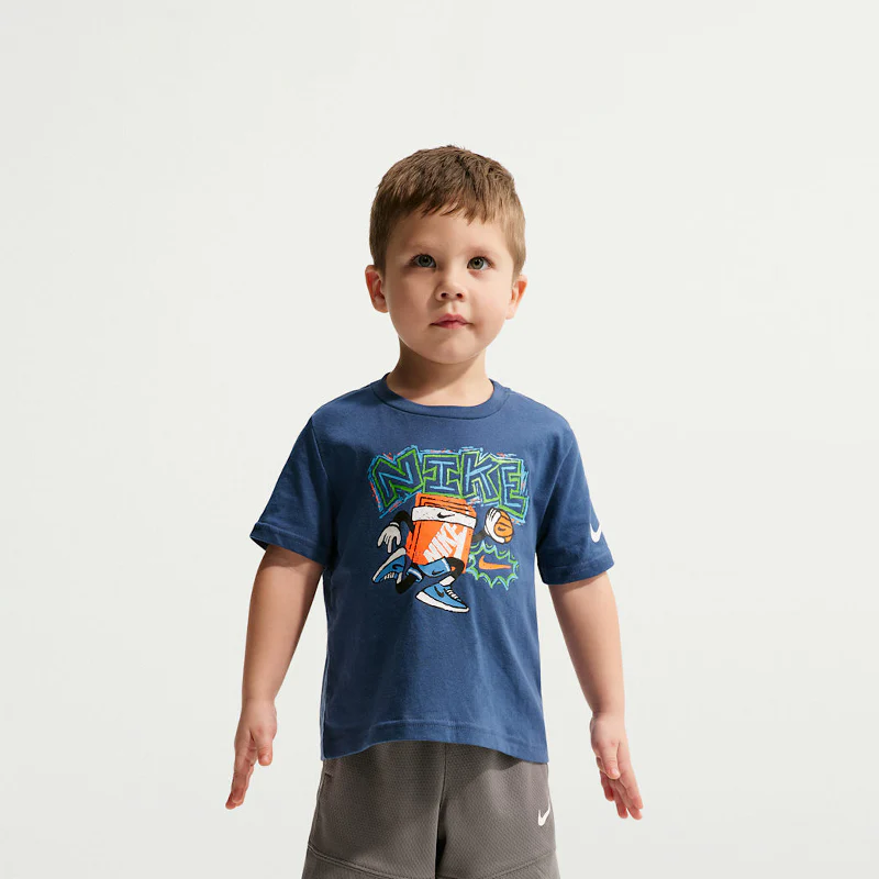 CHALKY BOXY BASKETBALL T-SHIRT (B)
