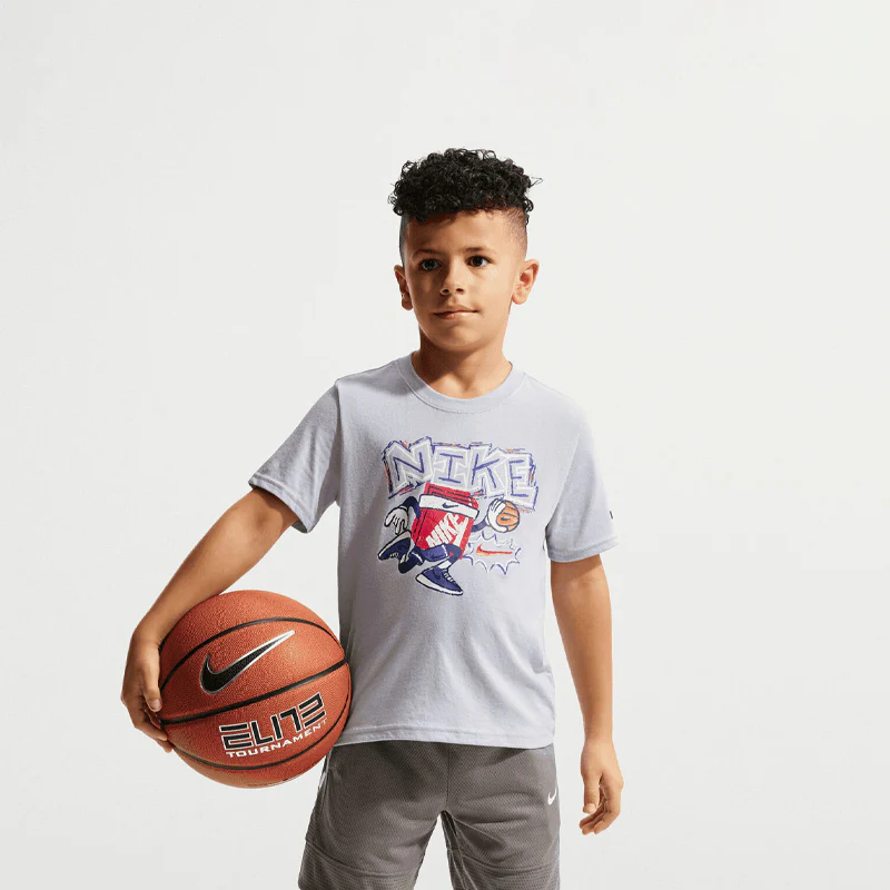 CHALKY BOXY BASKETBALL T-SHIRT (B)