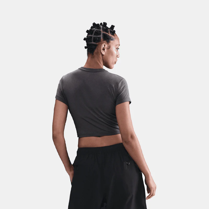 Chill Knit Crop T-Shirt (W) - Image 2