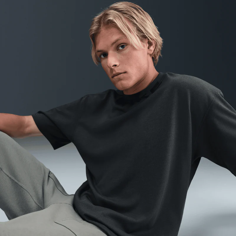 Collar Print T-Shirt - Image 4