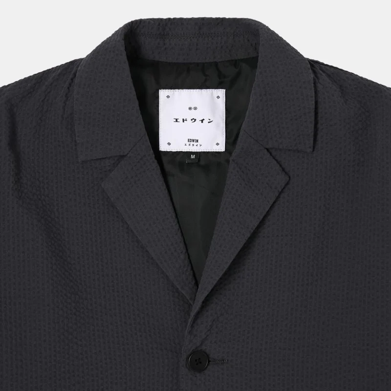 Edison Blazer Dark Grey - Image 3
