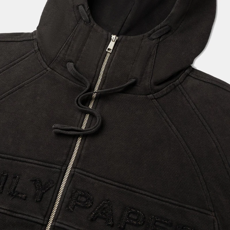 Garment Wash Jacket Black - Image 3