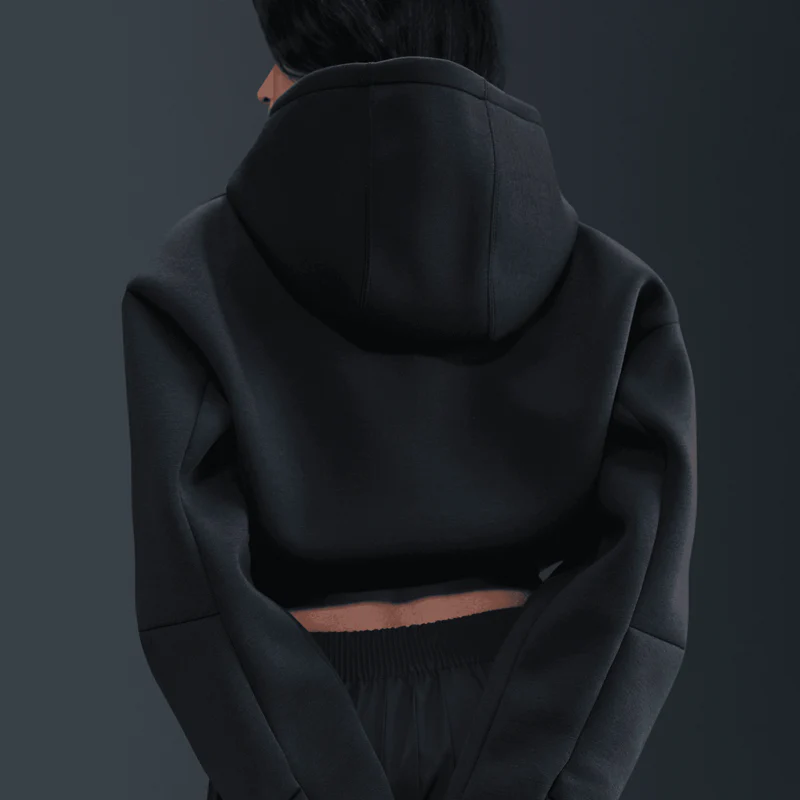 Hooded Full Zip Jacket (W) - Image 4