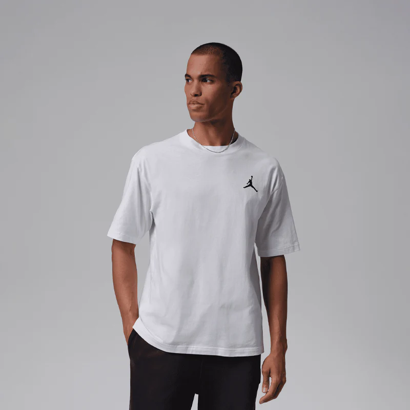 JORDAN EMBROIDERED JUMPMAN SS TOP