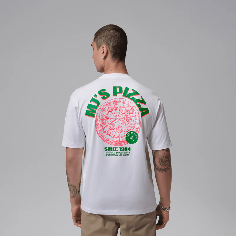 JORDAN NC PIZZA GFX SS TOP - Image 2