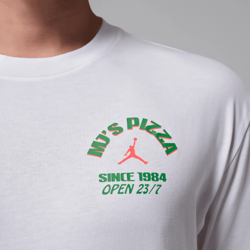 JORDAN NC PIZZA GFX SS TOP - Image 3