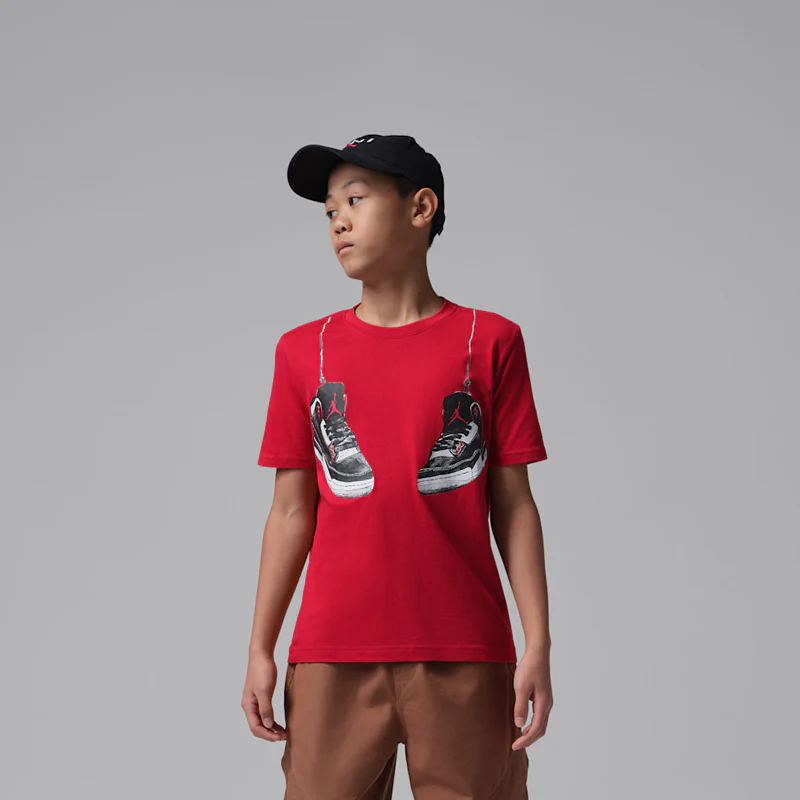 JORDAN SHOE STRINGS T-SHIRT (B)