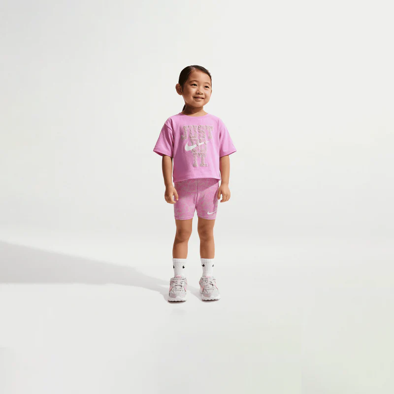 NIKE LACE IT UP BIKE SHORT SET (G)
