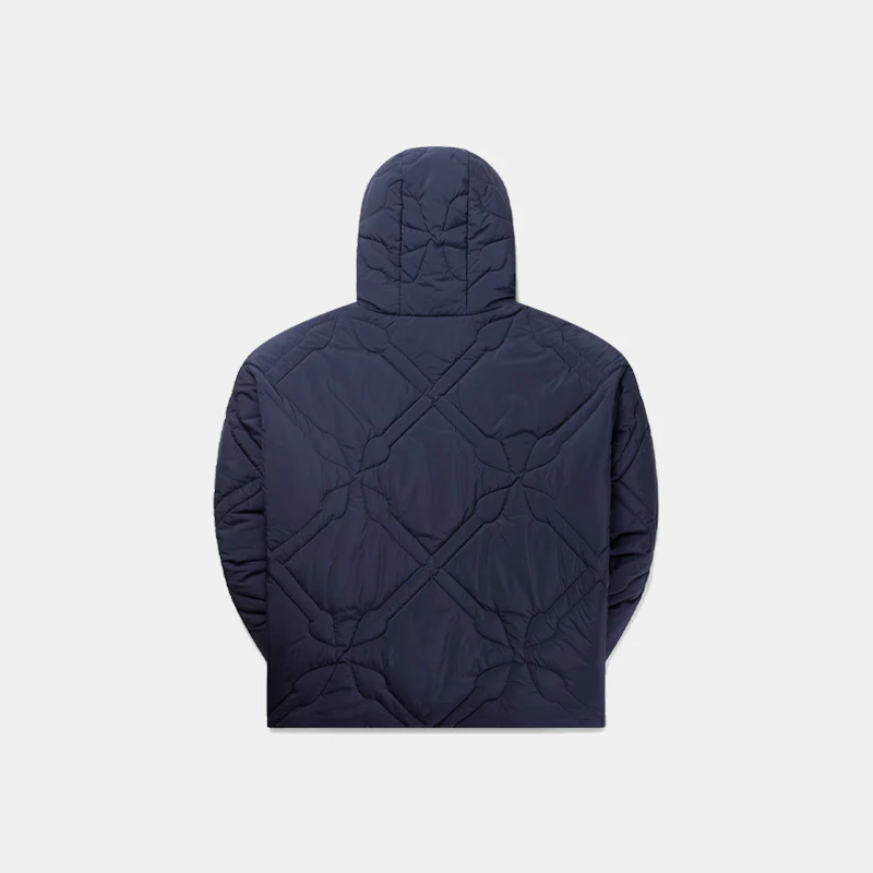 Spear Puffer Jacket White - Image 2