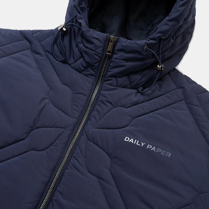 Spear Puffer Jacket White - Image 3